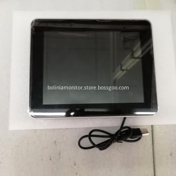 Capacitive Touch Screen 8 Inch Monitor with BNC